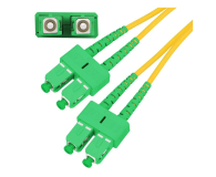 ExtraLink SC/APC-SC/APC Patchcord Jednomodowy Duplex G652D PVC 3mm 2m - 1543624 - zdjęcie 2